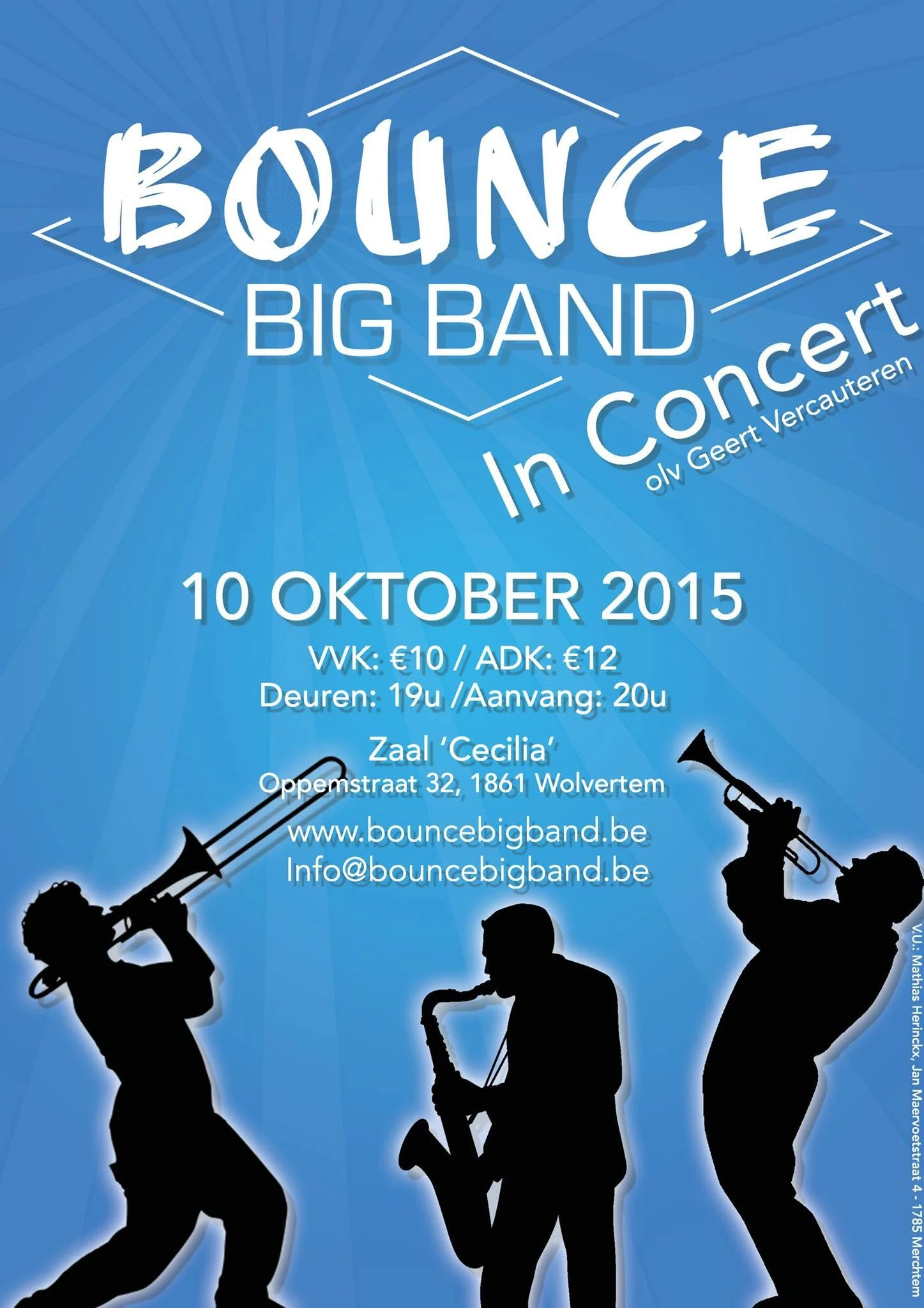 Bounce Big Band in concert